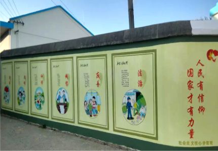 太湖文化墙施工攻略